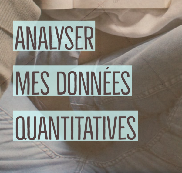 Analyser mes données quantitatives